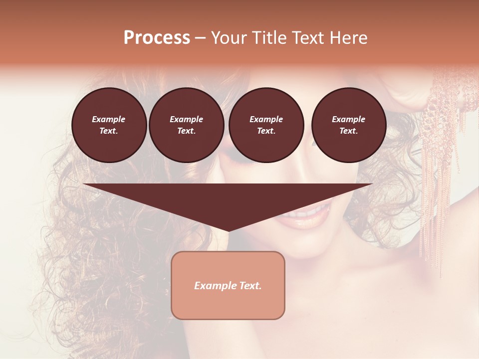 Haircare Gloss Skin Care PowerPoint Template