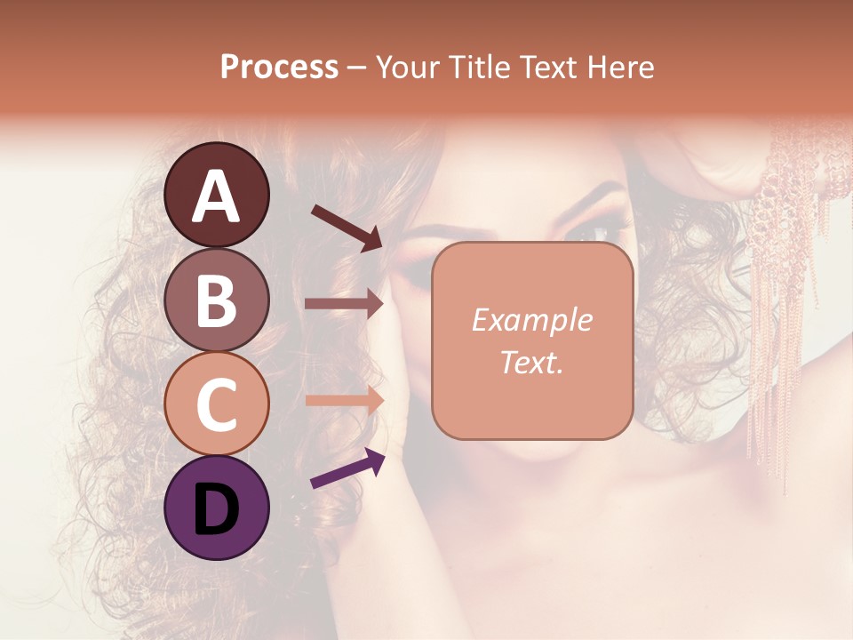 Haircare Gloss Skin Care PowerPoint Template