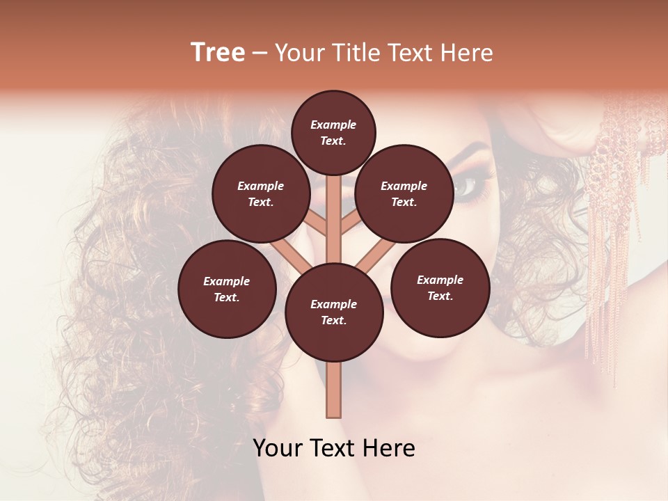Haircare Gloss Skin Care PowerPoint Template