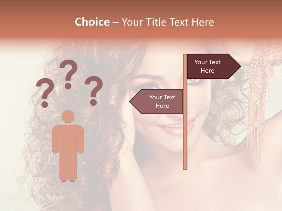 Haircare Gloss Skin Care PowerPoint Template