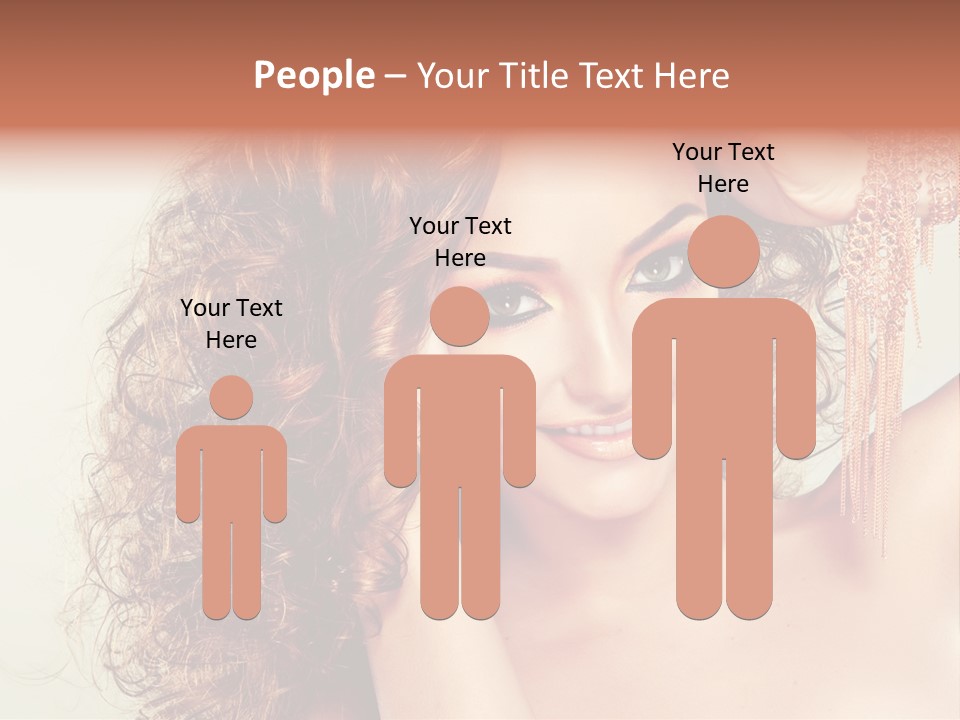 Haircare Gloss Skin Care PowerPoint Template