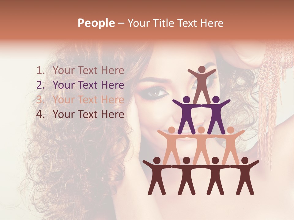 Haircare Gloss Skin Care PowerPoint Template