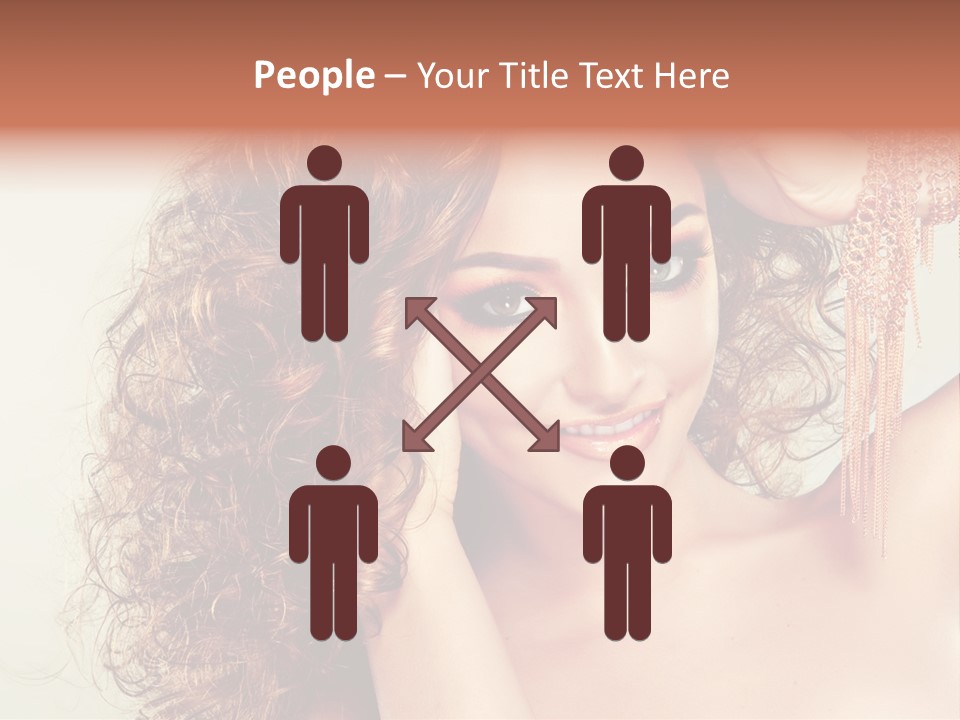 Haircare Gloss Skin Care PowerPoint Template