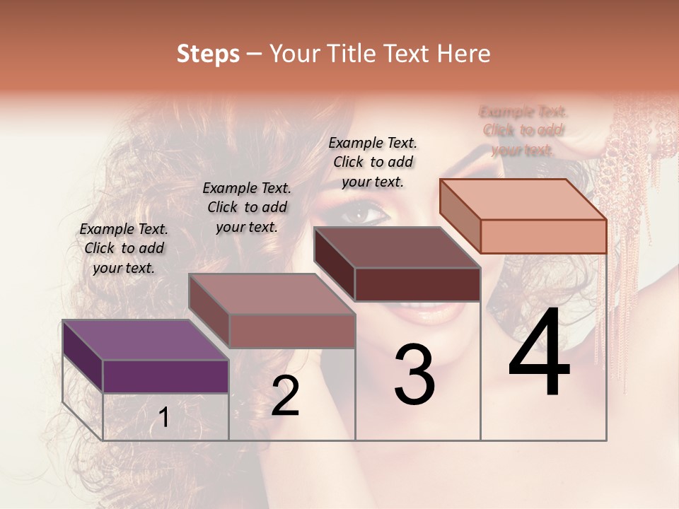 Haircare Gloss Skin Care PowerPoint Template
