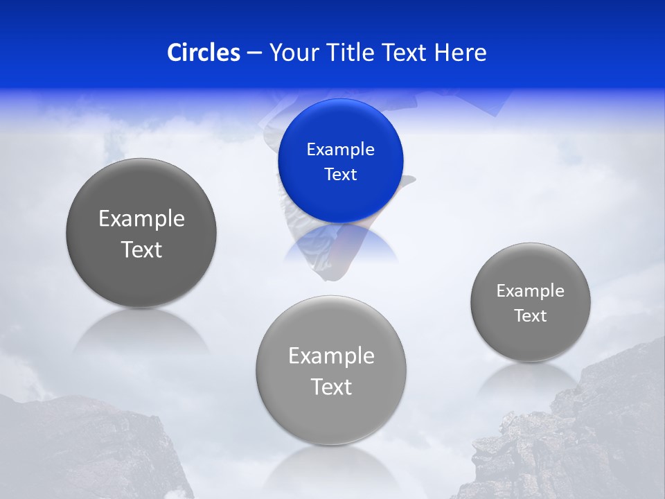 Ambition Woman Change PowerPoint Template