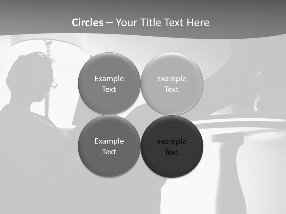 Table Eye Wear Success PowerPoint Template