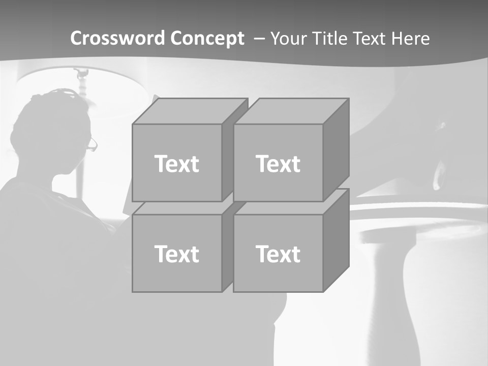 Table Eye Wear Success PowerPoint Template