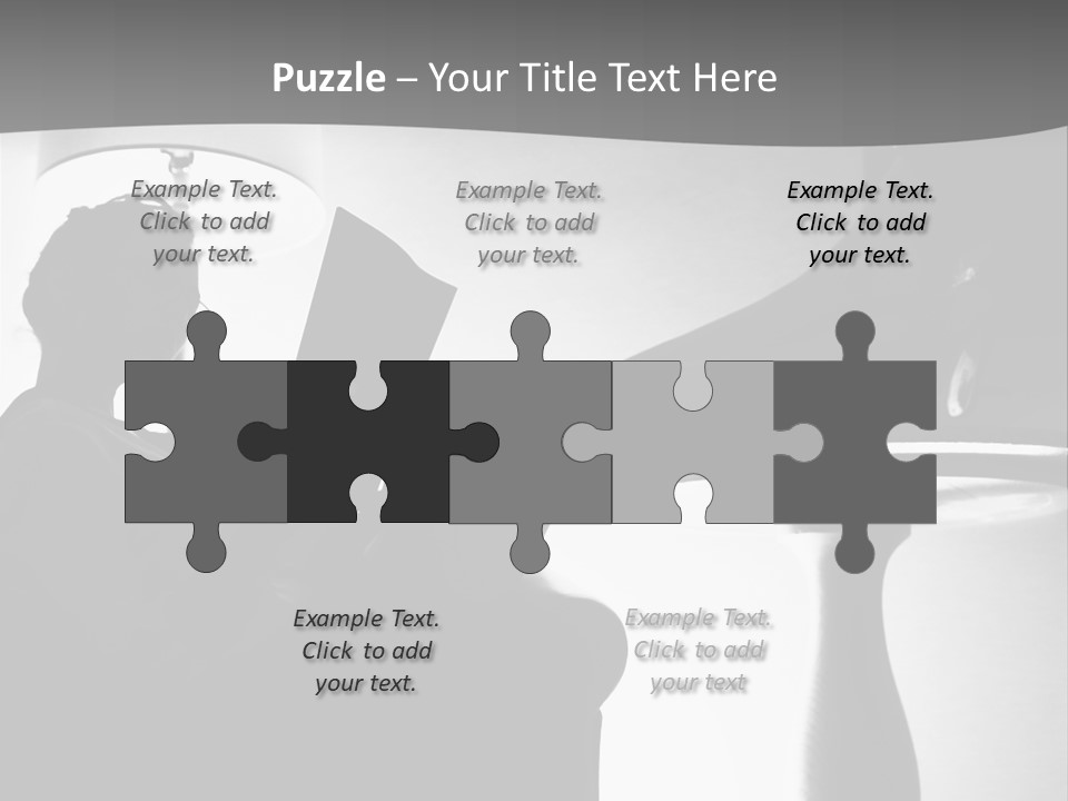 Table Eye Wear Success PowerPoint Template