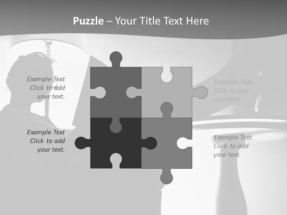 Table Eye Wear Success PowerPoint Template
