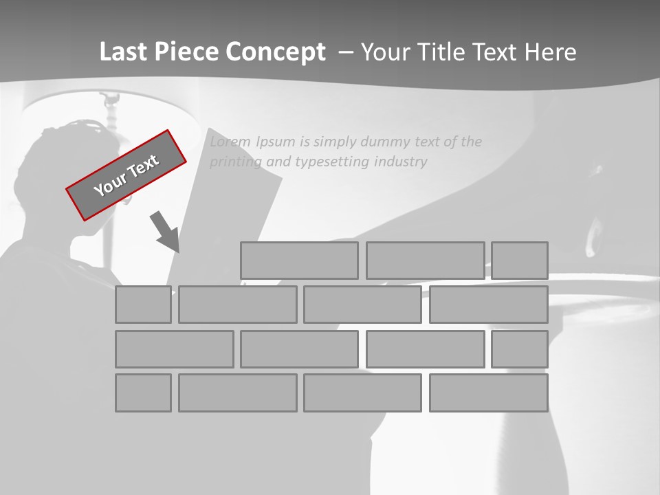 Table Eye Wear Success PowerPoint Template