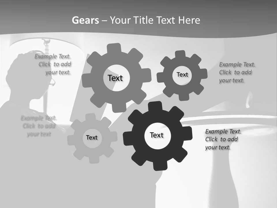 Table Eye Wear Success PowerPoint Template