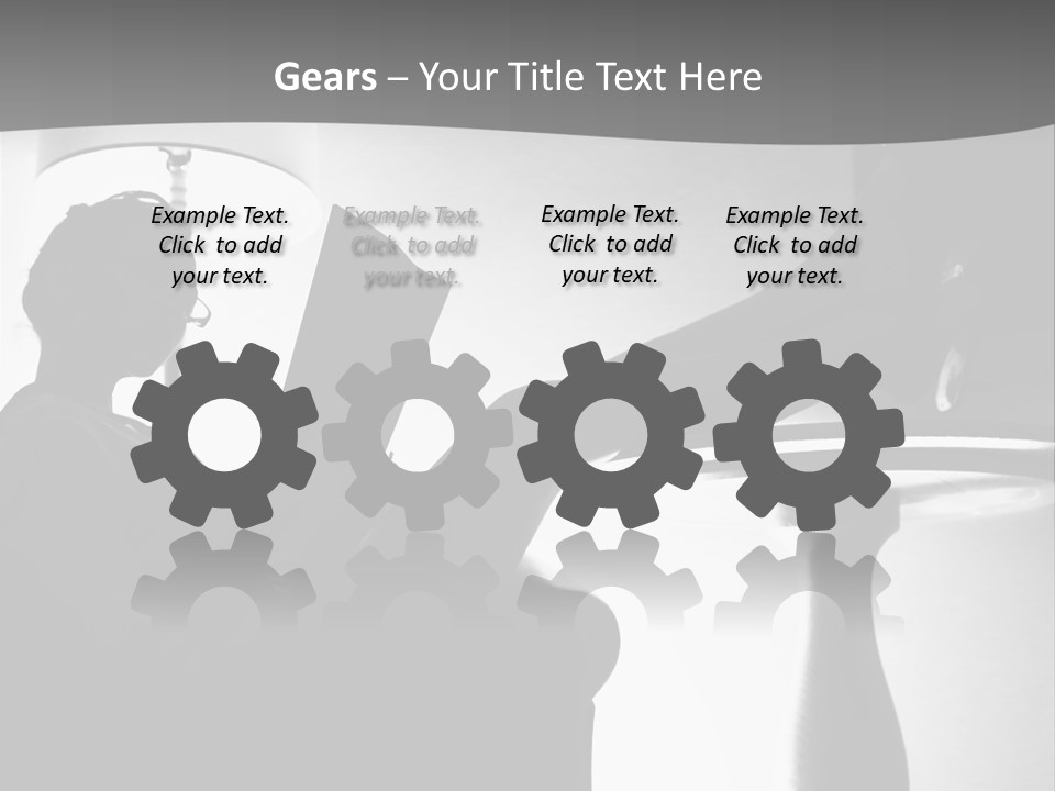 Table Eye Wear Success PowerPoint Template