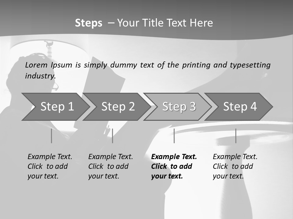 Table Eye Wear Success PowerPoint Template