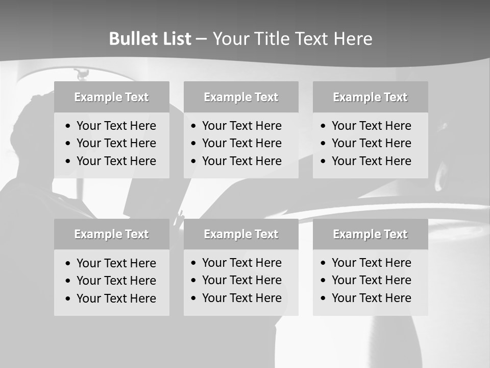 Table Eye Wear Success PowerPoint Template