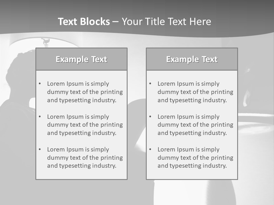 Table Eye Wear Success PowerPoint Template