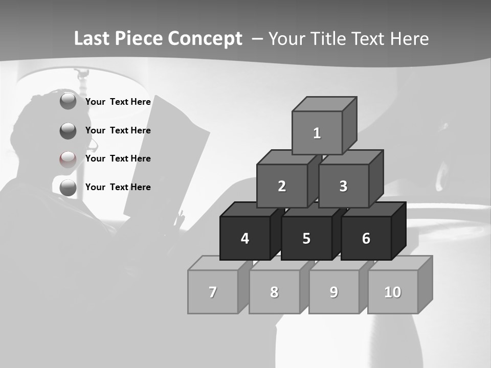 Table Eye Wear Success PowerPoint Template