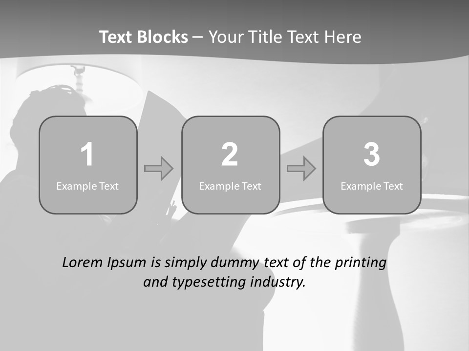 Table Eye Wear Success PowerPoint Template