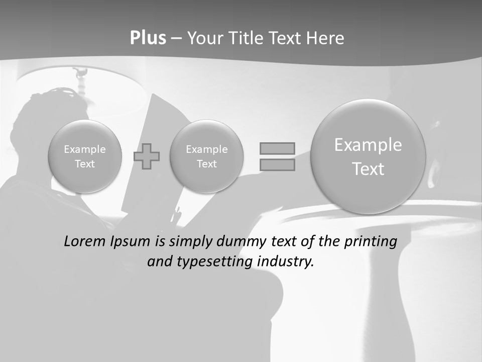 Table Eye Wear Success PowerPoint Template