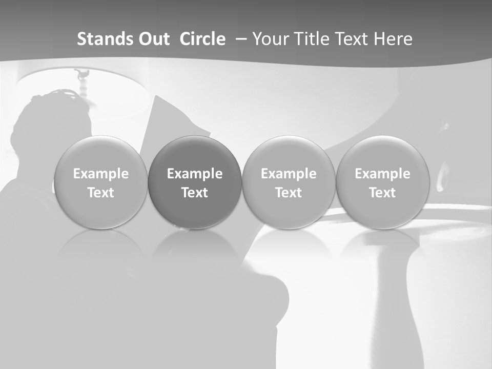 Table Eye Wear Success PowerPoint Template