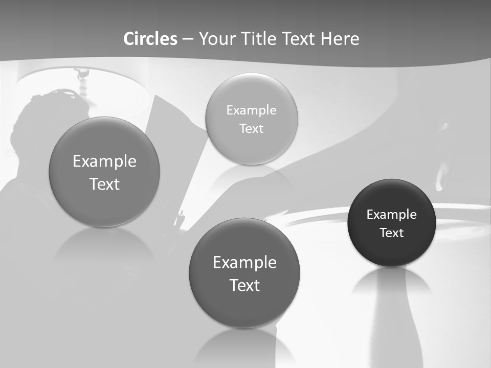 Table Eye Wear Success PowerPoint Template