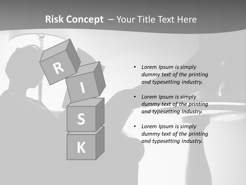 Table Eye Wear Success PowerPoint Template