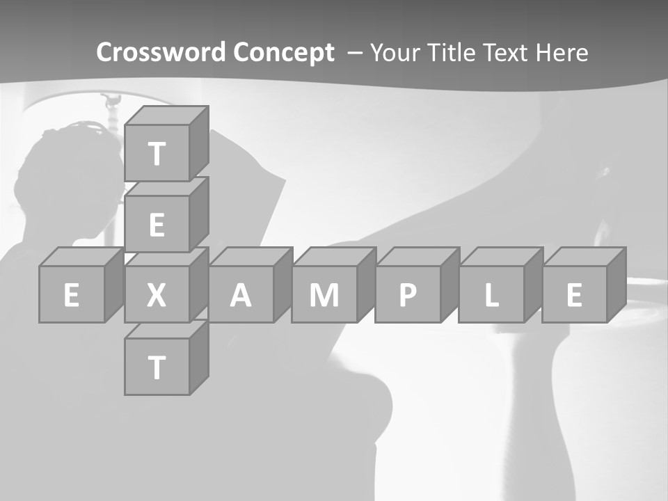Table Eye Wear Success PowerPoint Template