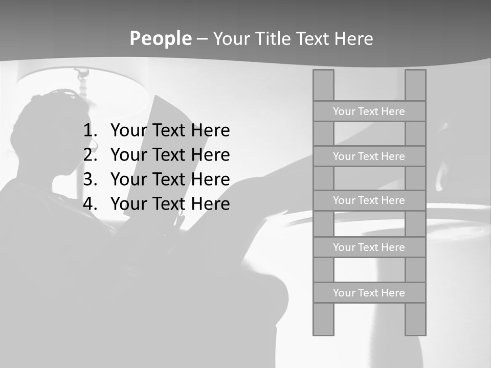 Table Eye Wear Success PowerPoint Template