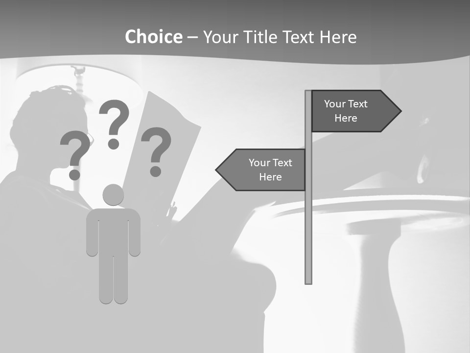 Table Eye Wear Success PowerPoint Template