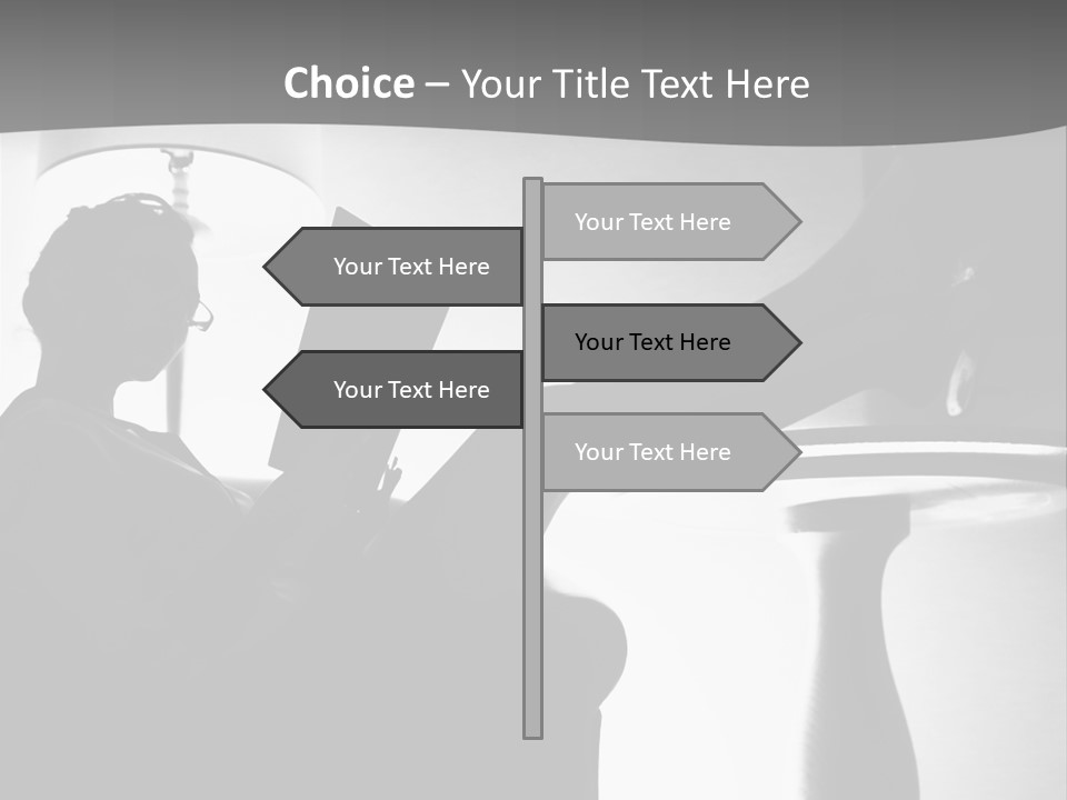 Table Eye Wear Success PowerPoint Template