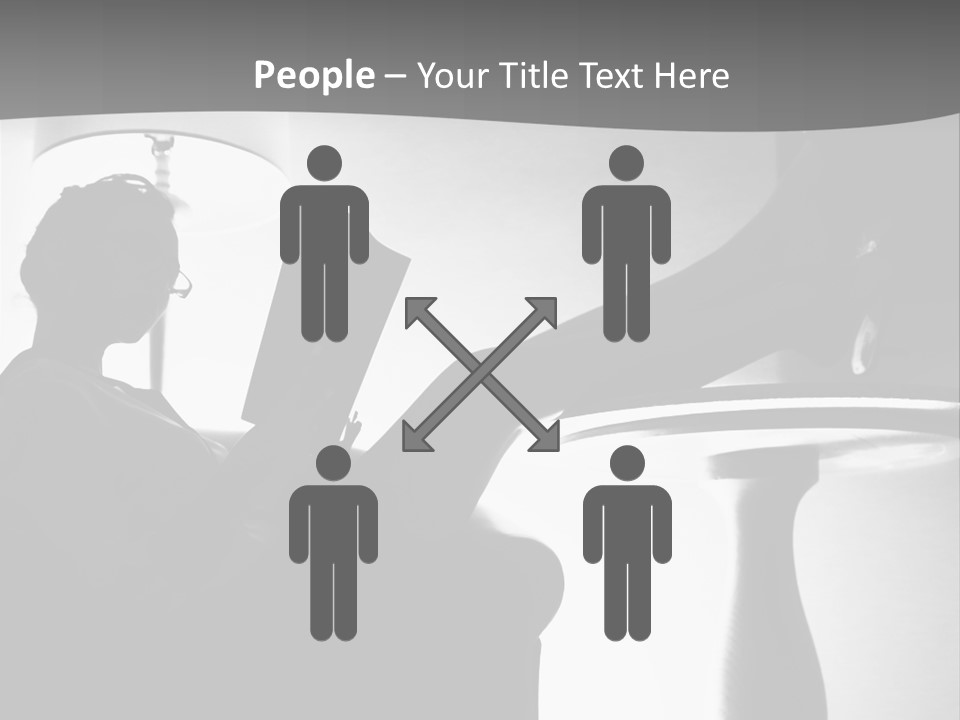 Table Eye Wear Success PowerPoint Template