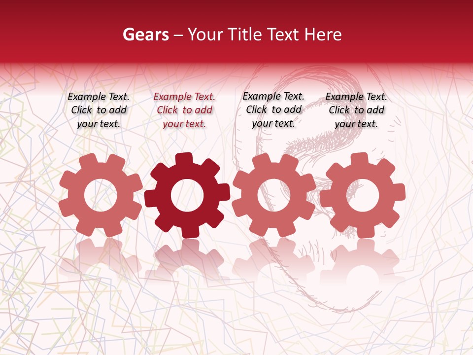 Design Illustration Sketch Ear PowerPoint Template