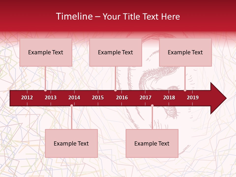 Design Illustration Sketch Ear PowerPoint Template