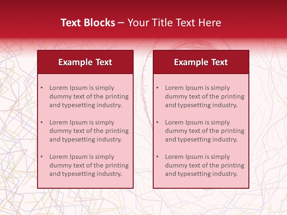 Design Illustration Sketch Ear PowerPoint Template