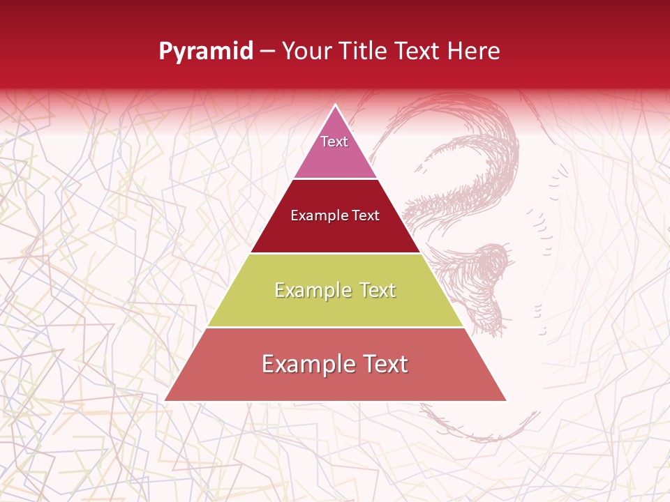 Design Illustration Sketch Ear PowerPoint Template