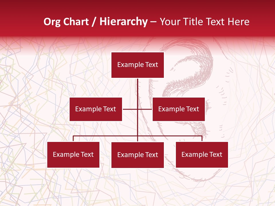 Design Illustration Sketch Ear PowerPoint Template