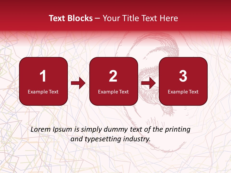 Design Illustration Sketch Ear PowerPoint Template