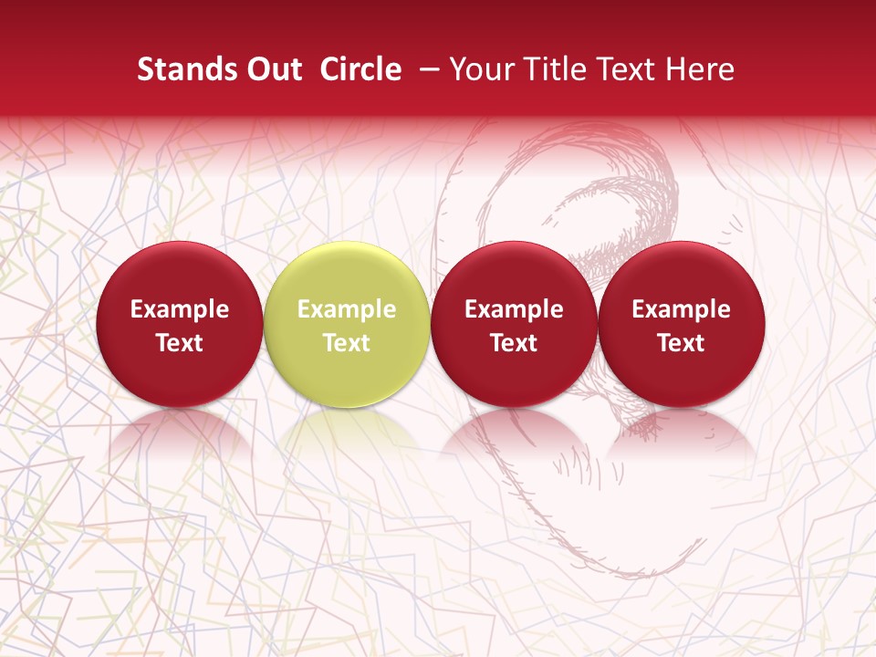 Design Illustration Sketch Ear PowerPoint Template