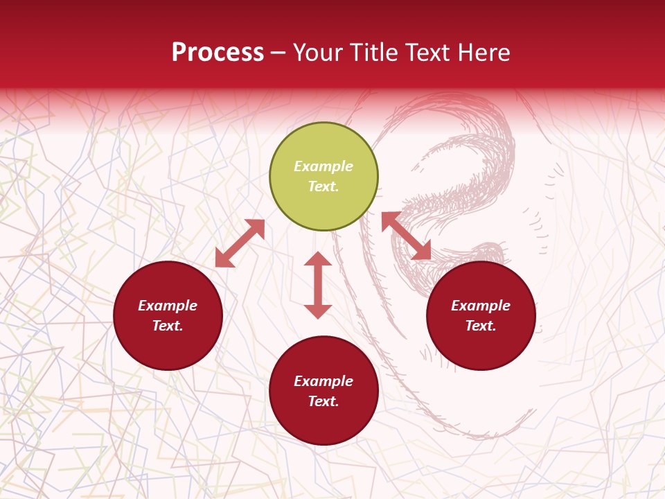 Design Illustration Sketch Ear PowerPoint Template