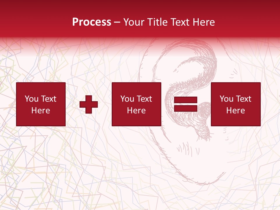Design Illustration Sketch Ear PowerPoint Template