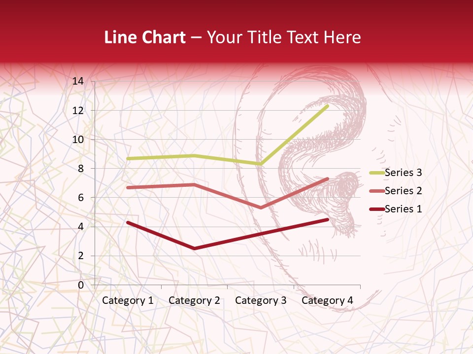 Design Illustration Sketch Ear PowerPoint Template