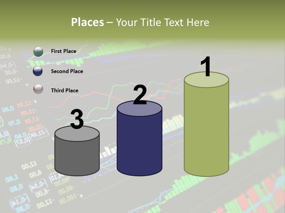A Computer Screen With A Bunch Of Graphs On It PowerPoint Template