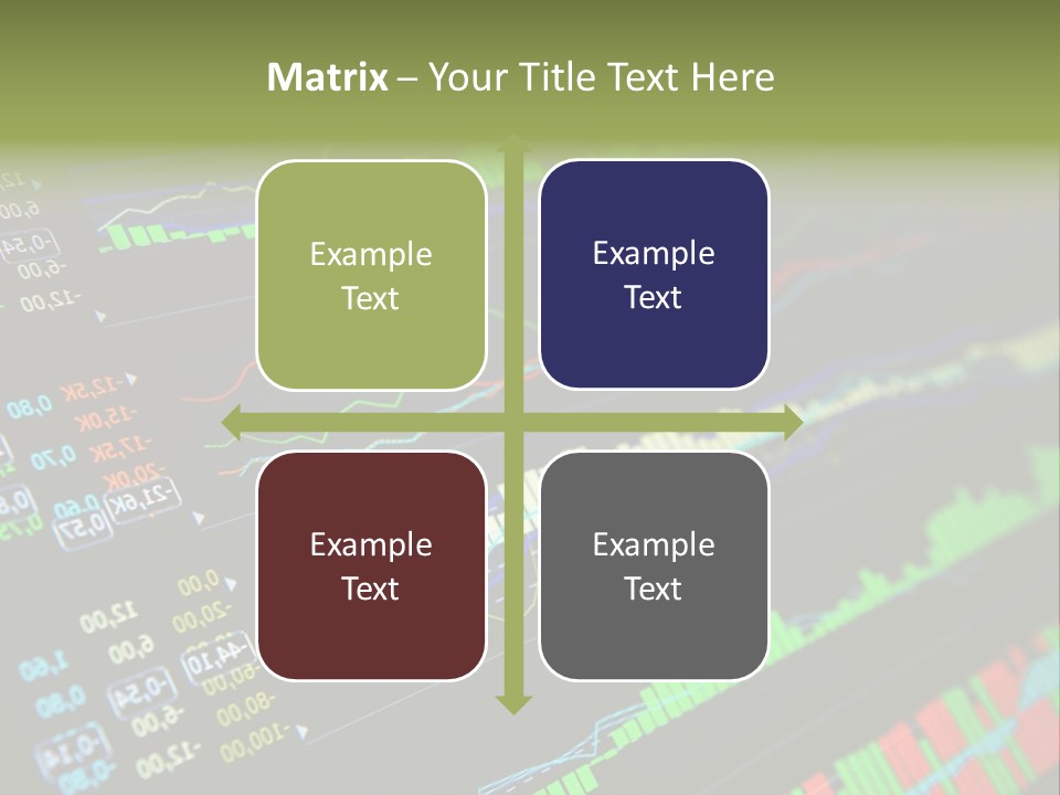 A Computer Screen With A Bunch Of Graphs On It PowerPoint Template