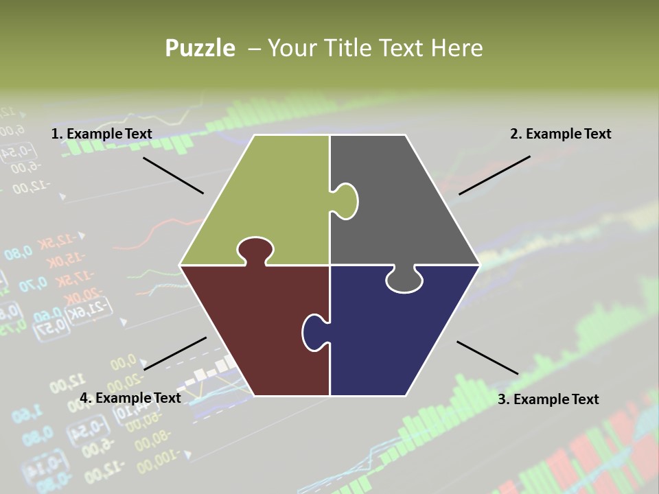 A Computer Screen With A Bunch Of Graphs On It PowerPoint Template