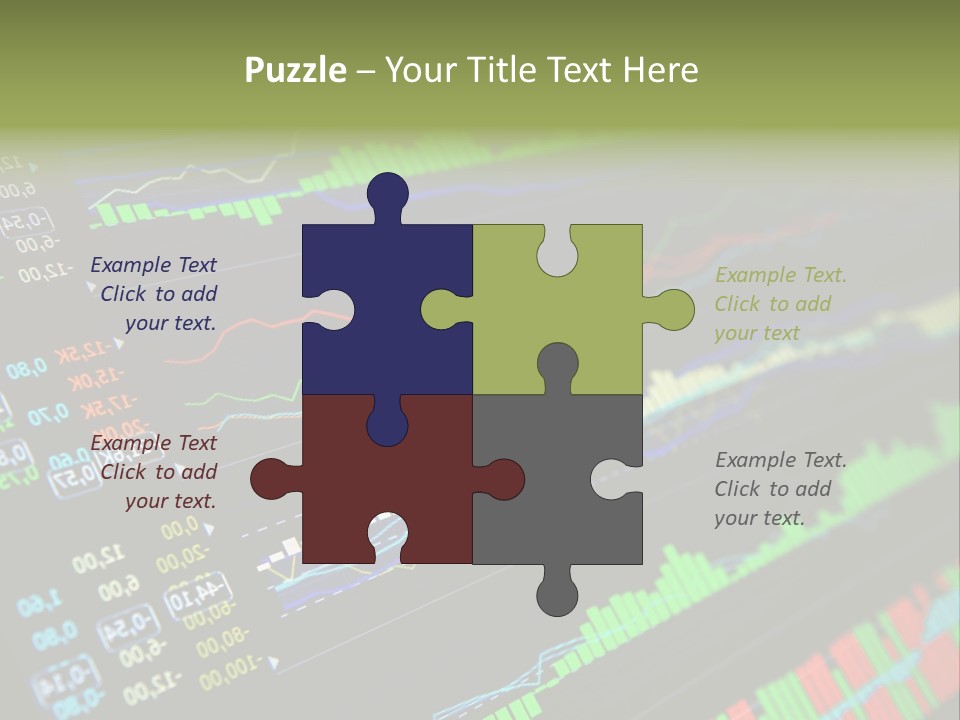 A Computer Screen With A Bunch Of Graphs On It PowerPoint Template