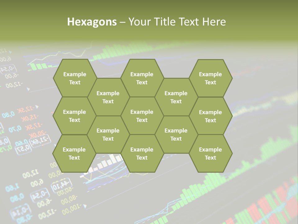 A Computer Screen With A Bunch Of Graphs On It PowerPoint Template