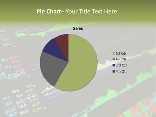 A Computer Screen With A Bunch Of Graphs On It PowerPoint Template