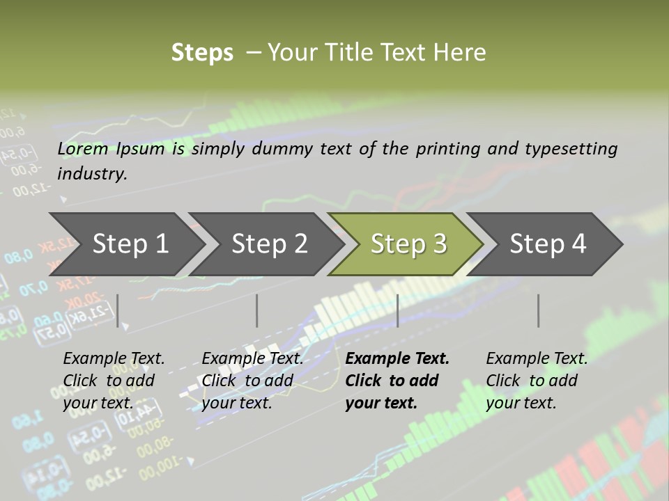 A Computer Screen With A Bunch Of Graphs On It PowerPoint Template