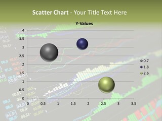 A Computer Screen With A Bunch Of Graphs On It PowerPoint Template