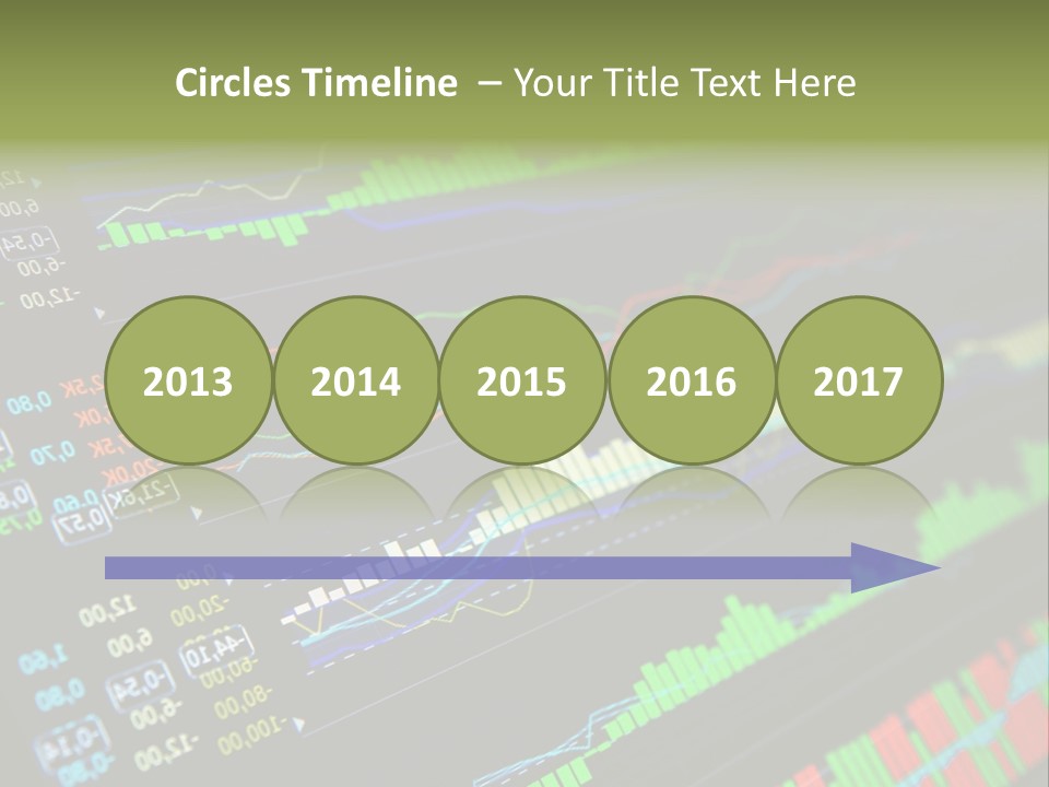 A Computer Screen With A Bunch Of Graphs On It PowerPoint Template