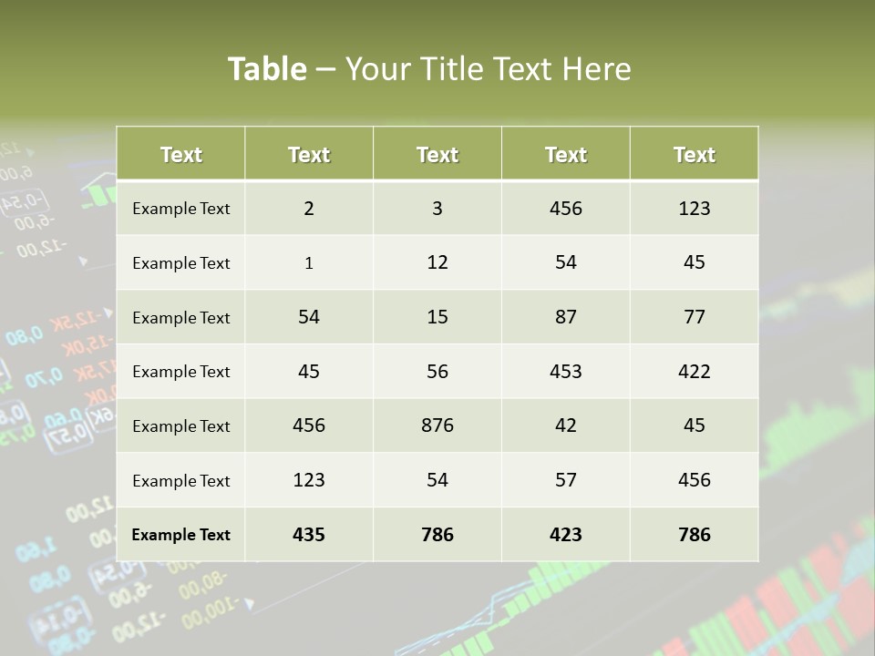A Computer Screen With A Bunch Of Graphs On It PowerPoint Template